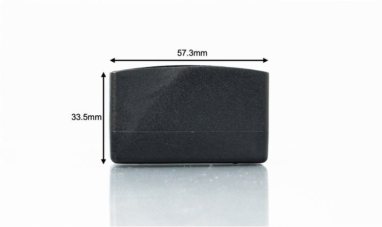 50-55mm side rail bed slat holder - dimensions