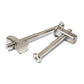 H-BOLT M8 Furniture Bolts + M8 Block Nuts - Ideal For Bunk Beds