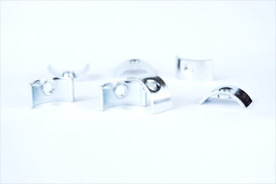 H-BOLT M6 Steel Crescent Furniture Nuts – Durable Nuts for Wood and Metal Furniture Assembly – Easy Installation for Beds, Tables & Chairs